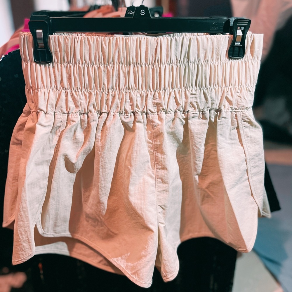 white shorts